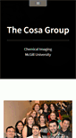 Mobile Screenshot of gonzalocosa-group.mcgill.ca