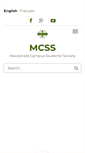 Mobile Screenshot of mcss.mcgill.ca