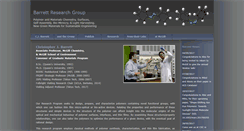 Desktop Screenshot of barrett-group.mcgill.ca