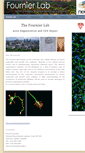 Mobile Screenshot of fournierlab.mcgill.ca