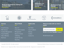 Tablet Screenshot of mcgill.co.uk