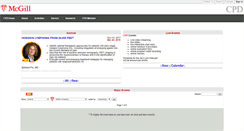 Desktop Screenshot of cme.mcgill.ca