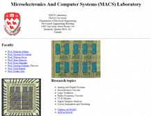 Tablet Screenshot of macs.ece.mcgill.ca