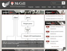Tablet Screenshot of cs.mcgill.ca