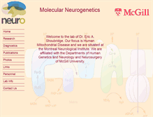 Tablet Screenshot of molecular-neurogenetics.mcgill.ca